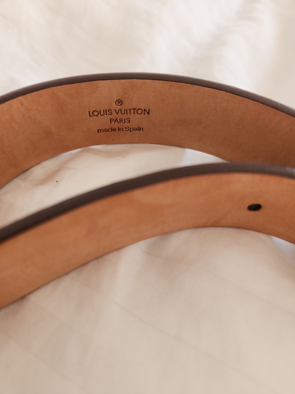 Louis Vuitton Women's Monogram Brown Leather Belt with Gold Buckle - Picture 8 of 10